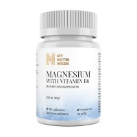 My Nutri Week Magnesium with Vitamin B6 200 mg (100 tab)