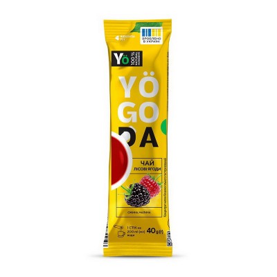 Yogoda Yogoda Tea (40 g, ожина, малина)