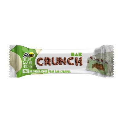 FitWin Crunch Bar No Sugar Added (50 g, pear and caramel)