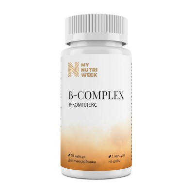 My Nutri Week B-Complex (60 caps)