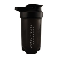 Powerful Progress Shaker With Metall Ball (500 ml, black)