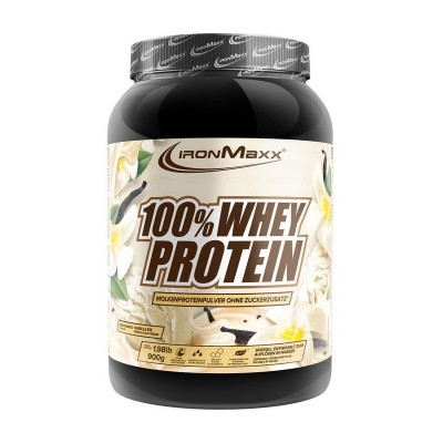IronMaxx 100% Whey Protein (900 g, strawberry)
