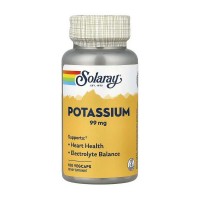 Solaray Potassium 99 mg (100 veg caps)