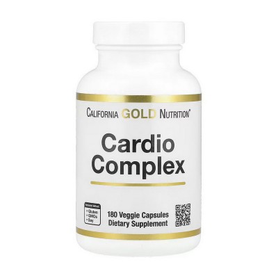 California Gold Nutrition Cardio Complex (180 veg caps)
