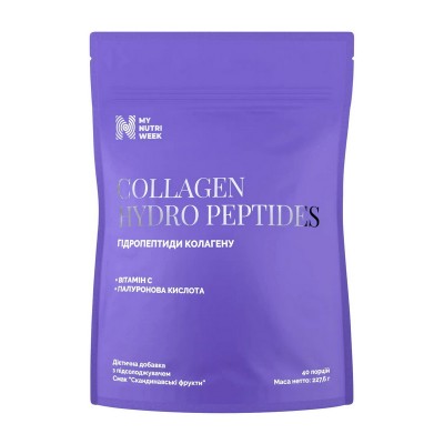 My Nutri Week Collagen Hydro Peptides (227 g, скандинавські фрукти) My Nutri Week Collagen Hydro Peptides (227 g, скандинавські фрукти)