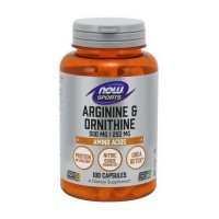 NOW Arginine & Ornithine (100 caps)