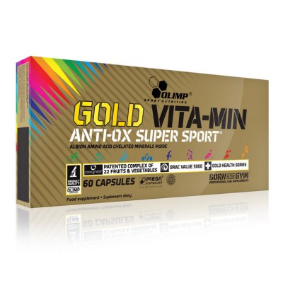OLIMP Gold VITA-MIN Anti-OX Super Sport (60 caps) OLIMP Gold VITA-MIN Anti-OX Super Sport (60 caps)