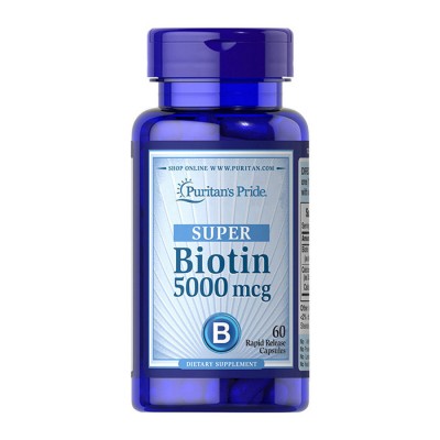 Biotin 5000 mcg (60 caps) Biotin 5000 mcg (60 caps)