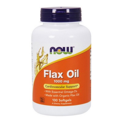 NOW Flax Oil (100 softgels) NOW Flax Oil (100 softgels)