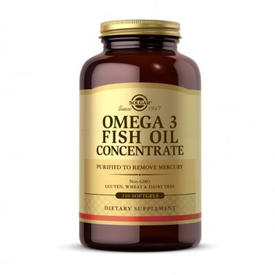 Omega 3 Fish Oil Concentrate (240 softgels)