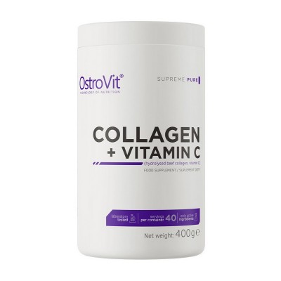 Collagen + Vitamin C (400 g, pure)