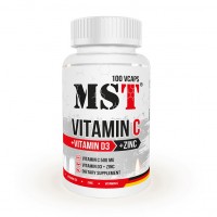 MST Vitamin C 500 mg + Vitamin D3 + Zinc (100 vcaps) MST Vitamin C 500 mg + Vitamin D3 + Zinc (100 vcaps)