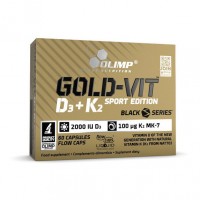 OLIMP Gold-Vit D3 + K2 Sport Edition (2000 IU/100 µg) (60 caps)