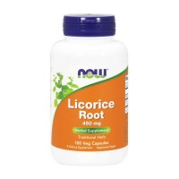 NOW Licorice Root 450 mg (100 veg caps)