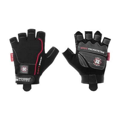 Power System Mans Power Gloves Black 2580BK (M size)