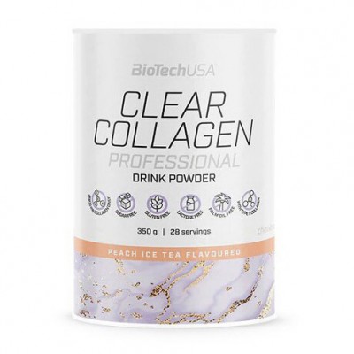 BioTech Clear Collagen Professional (350 g, peach ice tea) BioTech Clear Collagen Professional (350 g, peach ice tea)