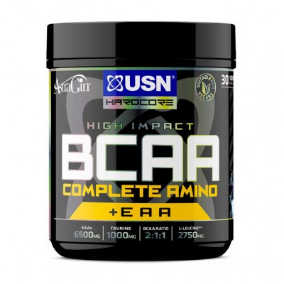 BCAA Complete Amino + EAA (400 g, blue raspberry)