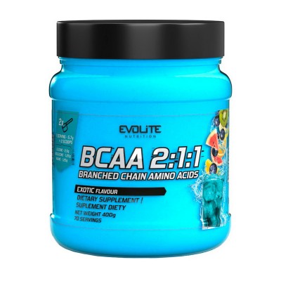 BCAA 2:1:1 (400 g, exotic)