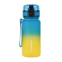 UZSPACE Uzspace Frosted Gradient Waterbottle 3034 (350 ml, blue/yellow)