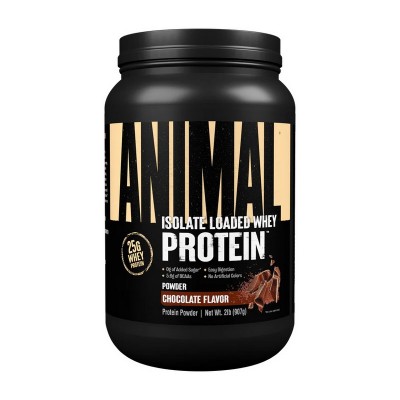 Universal Animal Isolate Loaded Whey Protein (907 g, cookies & cream)