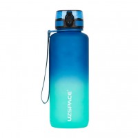 UZSPACE Uzspace Frosted Gradient Waterbottle 3056 (1,5 L, blue/green)