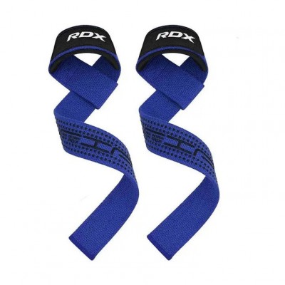 Power System RDX S4 Gym Cotton Gel Straps Blue Plus