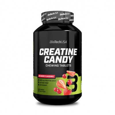 BioTech Creatine Candy (240 tab, red candy)