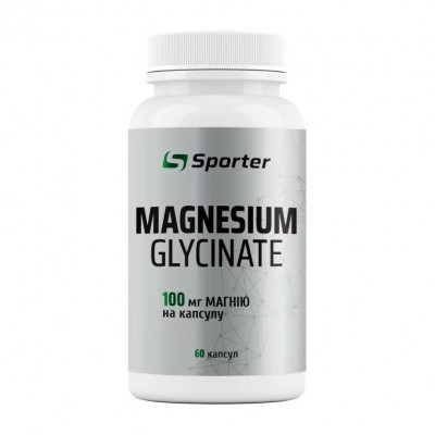 Sporter Magnesium Glycinate 100 mg (60 caps)