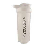 Powerful Progress Shaker With Metall Ball (750 ml, white)