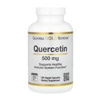 California Gold Nutrition Quercetin 500 mg (180 veg caps)