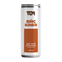 TOM peanut butter Айс Кава (330 ml, айс лате карамель)