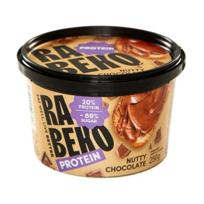 Rabeko Protein Pasta (250 g, nutty chocolate)