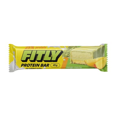 Fitly Fitly 25% Protein Bar (45 g, mango matcha)