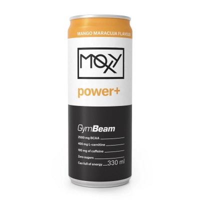 GymBeam Moxy Power+ (330 ml, mango maracuja)