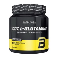 BioTech 100% L-Glutamine (240 g, unflavored)