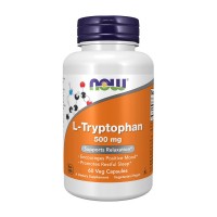 NOW L-Tryptophan 500 mg (60 veg caps)