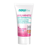 NOW Xyli White kids toothpaste gel (85 g, bubblegum splash)