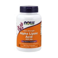 NOW Alpha Lipoic Acid 600 mg Extra Strength (120 veg caps)