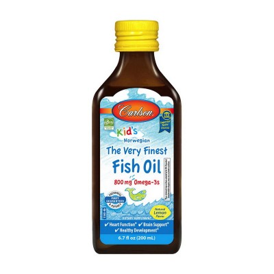 Carlson Labs Kid's The Very Finest Fish Oil 800 mg Omega-3s (200 ml, orange) Carlson Labs Kid's The Very Finest Fish Oil 800 mg Omega-3s (200 ml, orange)
