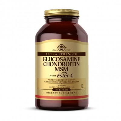 Glucosamine Chondroitin MSM with Ester-C (180 tabs)