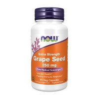 NOW Grape Seed 250 mg extra strength (90 veg caps)