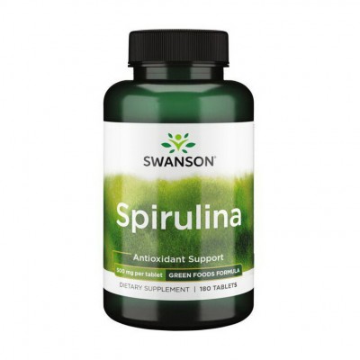 Swanson Spirulina 500 mg (180 tab)