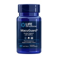Life Extension MacuGuard Ocular Support with Saffron (60 softgels)