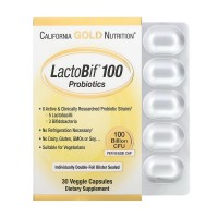 California Gold Nutrition LactoBif Probiotics 100 Billion (30 veg caps) California Gold Nutrition LactoBif Probiotics 100 Billion (30 veg caps)