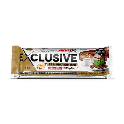 Exclusive Protein Bar 25% (85 g, mocca choco & coffee)