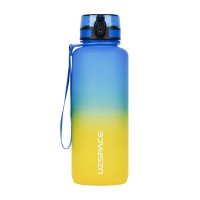 UZSPACE Uzspace Frosted Gradient Waterbottle 3056 (1,5 L, blue/yellow)