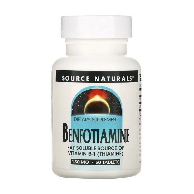 Source Naturals Benfotiamine 150 mg (60 tab)