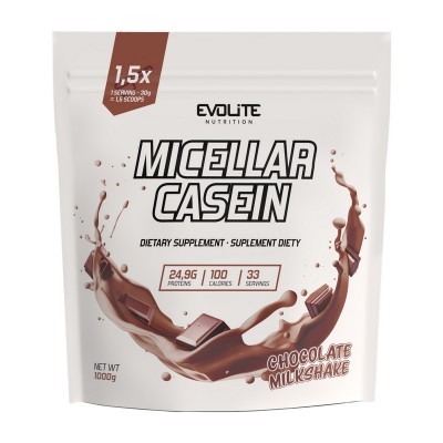 Micellar Casein (1 kg, chocolate milkshake)