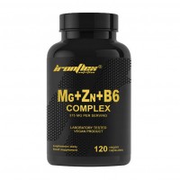 IronFlex Mg+Zn+B6 Complex 375 mg (120 veg caps)