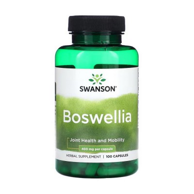 Swanson Boswellia 400 mg (100 caps) Swanson Boswellia 400 mg (100 caps)